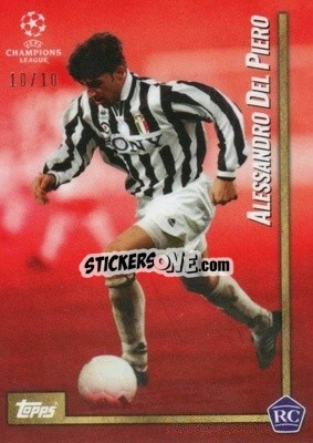 Cromo Alessandro Del Piero - The Lost Rookie Cards 2020-2021 n. 5r - Topps