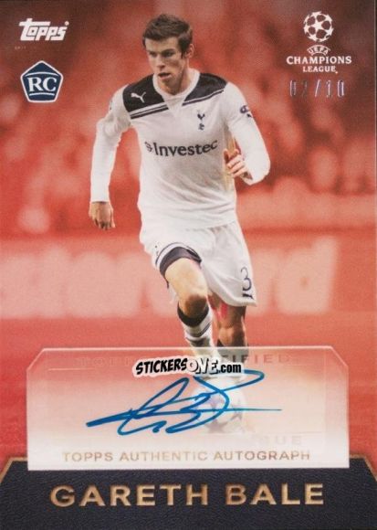 Cromo Gareth Bale - The Lost Rookie Cards 2020-2021 n. 1ar - Topps