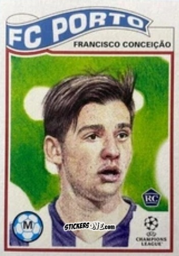 Cromo Francisco Conceição - Uefa Champions League Living Set n. 439 - Topps