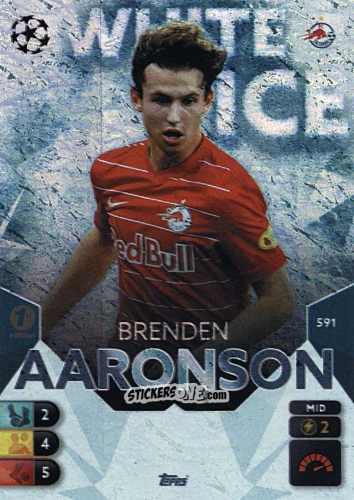 Sticker Brenden Aaronson - Total Football 2021-2022
 n. 591 - Topps
