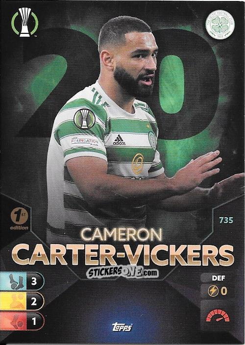 Sticker Cameron Carter-Vickers - Total Football 2021-2022
 n. 735 - Topps