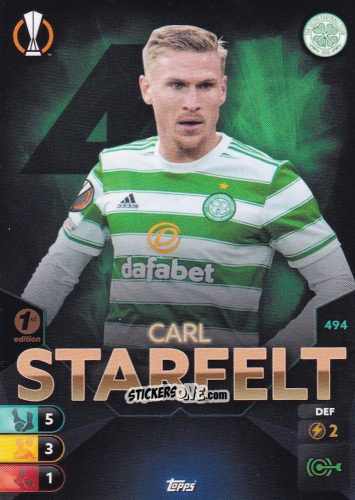 Sticker Carl Starfelt - Total Football 2021-2022
 n. 494 - Topps