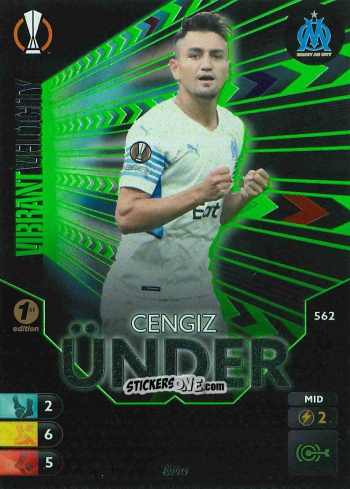 Figurina Cengiz Ünder - Total Football 2021-2022
 n. 562 - Topps