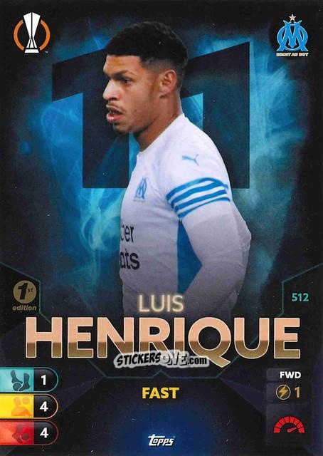 Figurina Luis Henrique - Total Football 2021-2022
 n. 512 - Topps