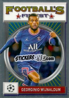 Figurina Georginio Wijnaldum - UEFA Champions League Finest Flashbacks 2021-2022
 n. 102 - Topps