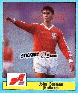 Cromo John Bosman - Euro 1988
 n. 9 - MATCH