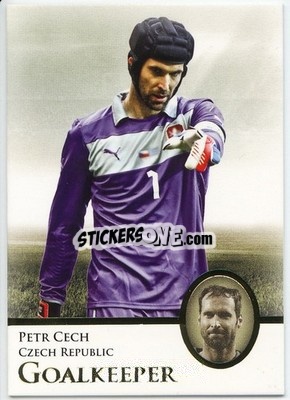 Cromo Petr Cech - World Football UNIQUE 2013 n. 1p - Futera
