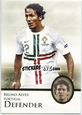Cromo Bruno Alves - World Football UNIQUE 2013 n. 11p - Futera