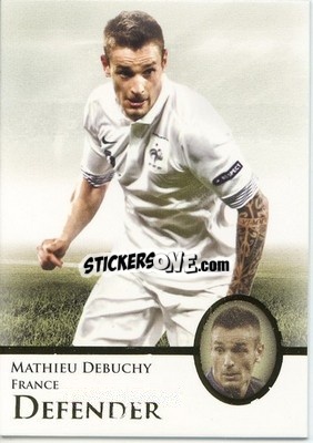 Cromo Mathieu Debuchy - World Football UNIQUE 2013 n. 16p - Futera