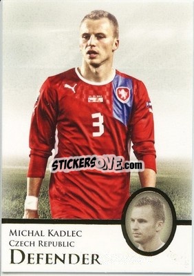 Figurina Michal Kadlec - World Football UNIQUE 2013 n. 18p - Futera