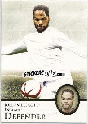 Cromo Joleon Lescott - World Football UNIQUE 2013 n. 21p - Futera