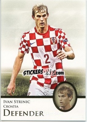 Cromo Ivan Strinic - World Football UNIQUE 2013 n. 28p - Futera