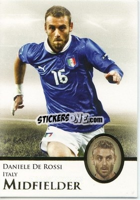 Cromo Daniele De Rossi - World Football UNIQUE 2013 n. 35p - Futera