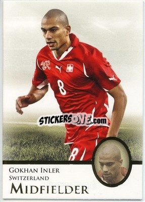 Figurina Gokhan Inler - World Football UNIQUE 2013 n. 41p - Futera
