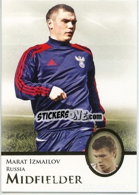Sticker Marat Izmailov - World Football UNIQUE 2013 n. 42p - Futera