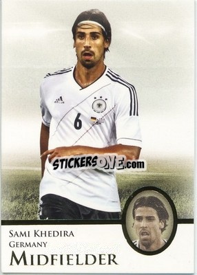 Figurina Sami Khedira - World Football UNIQUE 2013 n. 44p - Futera