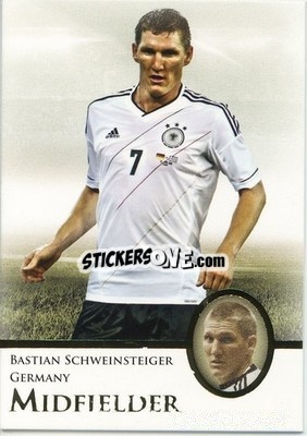 Cromo Bastian Schweinsteiger - World Football UNIQUE 2013 n. 54p - Futera