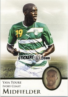 Cromo Yaya Toure - World Football UNIQUE 2013 n. 59P - Futera