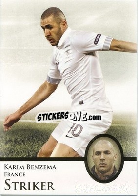 Figurina Karim Benzema - World Football UNIQUE 2013 n. 66p - Futera