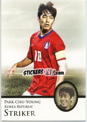 Figurina Park Chu-Young - World Football UNIQUE 2013 n. 70p - Futera