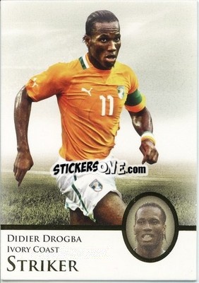Cromo Didier Drogba - World Football UNIQUE 2013 n. 72p - Futera