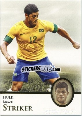 Cromo Hulk - World Football UNIQUE 2013 n. 80p - Futera