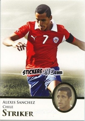 Figurina Alexis Sanchez - World Football UNIQUE 2013 n. 88p - Futera