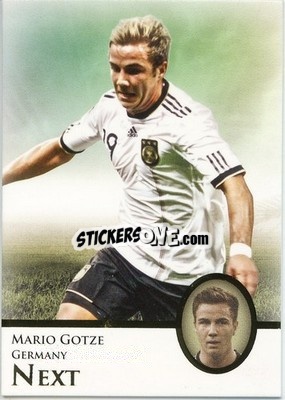 Figurina Mario Gotze - World Football UNIQUE 2013 n. 93p - Futera