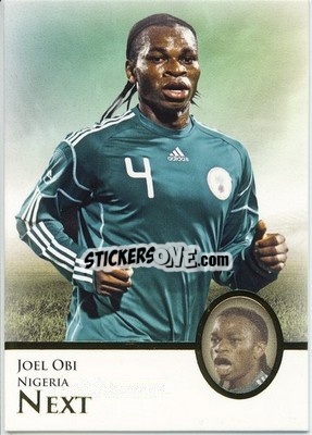 Sticker Joel Obi - World Football UNIQUE 2013 n. 95p - Futera