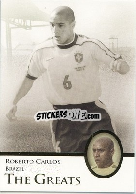 Figurina Roberto Carlos - World Football UNIQUE 2013 n. 106p - Futera