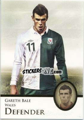 Cromo Gareth Bale - World Football UNIQUE 2013 n. 121p - Futera