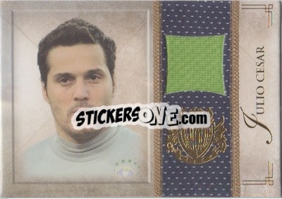 Figurina Julio Cesar - World Football UNIQUE 2013 n. MEM05 - Futera