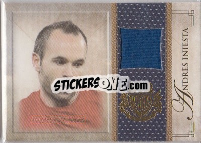 Cromo Andres Iniesta - World Football UNIQUE 2013 n. MEM12 - Futera