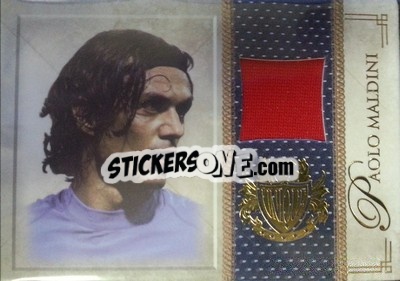 Sticker Paolo Maldini - World Football UNIQUE 2013 n. MEM14 - Futera