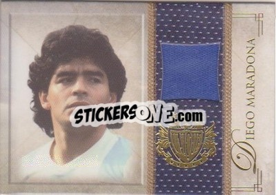 Cromo Diego Maradona - World Football UNIQUE 2013 n. MEM15 - Futera