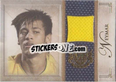 Figurina Neymar - World Football UNIQUE 2013 n. MEM18 - Futera