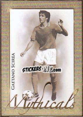 Cromo Gaetano Scirea - World Football UNIQUE 2013 n. MYTH09 - Futera