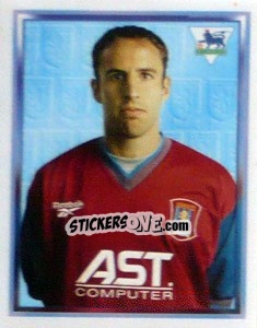 Figurina Gareth Southgate - Premier League Inglese 1997-1998 n. 36 - Merlin