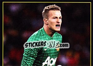 Cromo Anders Lindegaard - Manchester United 2012-2013 n. 77 - Panini