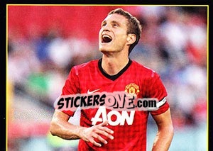 Figurina Nemanja Vidic - Manchester United 2012-2013 n. 87 - Panini
