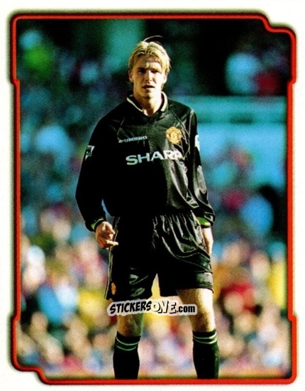 Sticker Beckham (Manchester United) - Premier League Inglese 1998-1999 n. T6 - Merlin