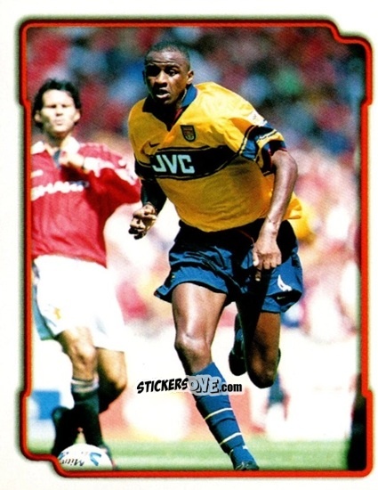 Sticker Vieira (Arsenal) - Premier League Inglese 1998-1999 n. T8 - Merlin