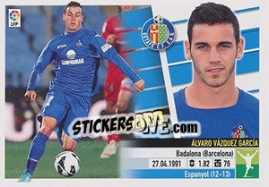 Figurina Álvaro (16A) - Liga Spagnola 2013-2014 n. 289 - Colecciones ESTE