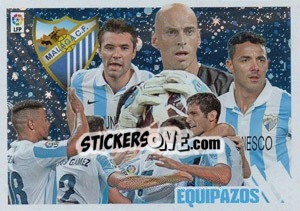 Figurina Equipazos 13 (Málaga C.F.) - Liga Spagnola 2013-2014 n. 643 - Colecciones ESTE