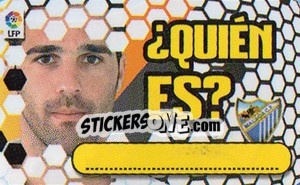 Figurina Málaga C.F. - Liga Spagnola 2013-2014 n. 824 - Colecciones ESTE