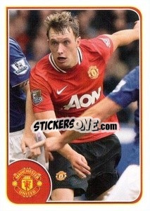 Sticker Phil Jones in action - Manchester United 2011-2012 n. 29 - Panini