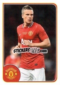 Figurina Tom Cleverley in action - Manchester United 2011-2012 n. 116 - Panini
