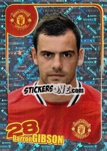 Figurina Darron Gibson - Manchester United 2011-2012 n. 130 - Panini