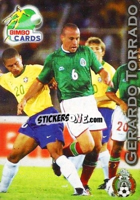 Cromo Gerardo Torrado - Las Selecciones Mundialistas 2002 n. 26 - Bimbo