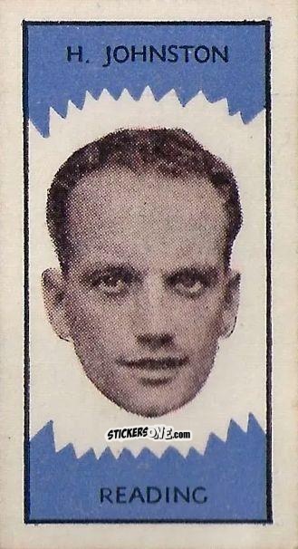Cromo Harry Johnston - Football Club Managers 1959 n. 15 - Clevedon Confectionery
